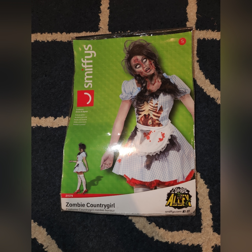Smiffys Country Zombie Womens Costume